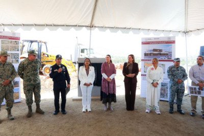 Colooca Gobierno de BC primera piedra de nueva base de la FESC en valle de Guadalupe