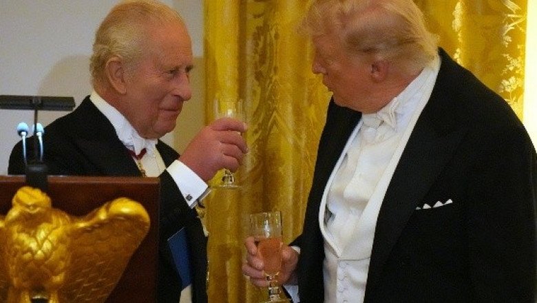 Trump viola protocolo y da detalles de charla privada con Carlos III; esto reveló