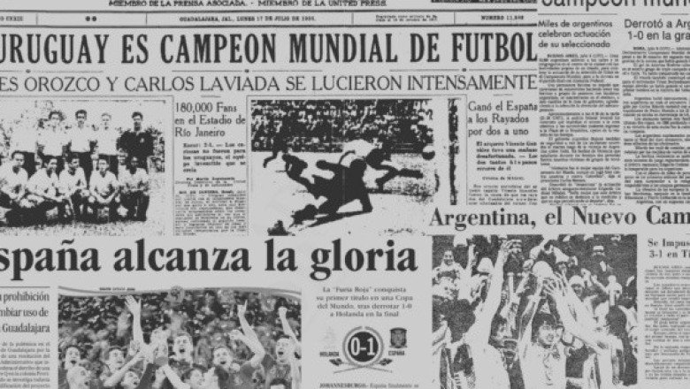 Estos son los campeones desde el primer Mundial en 1930