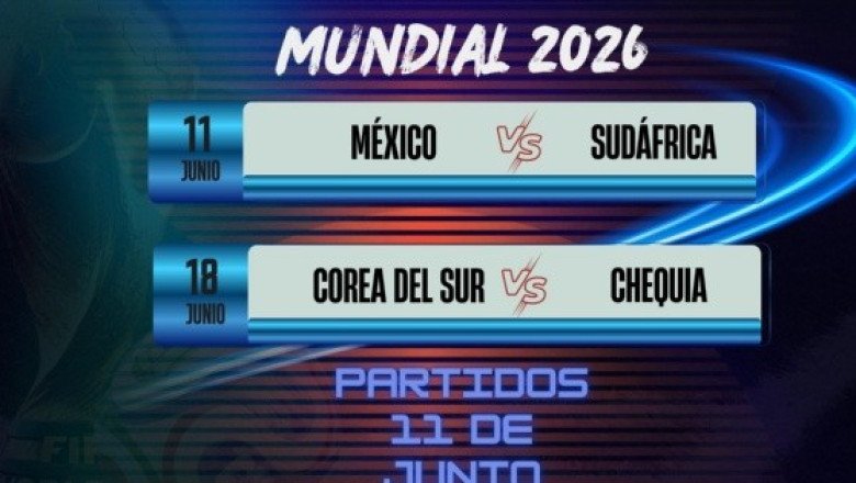 Mundial 2026: Calendario de partidos del 11 de junio y dónde verlos EN VIVO