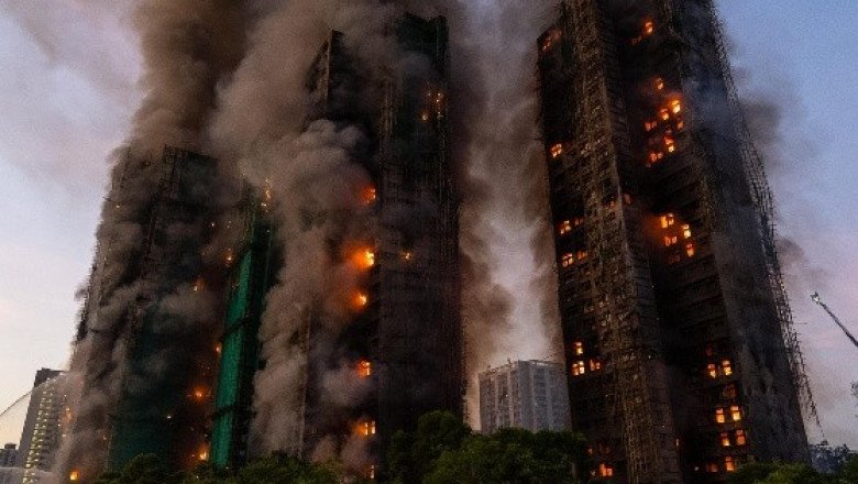 Hong Kong acusa a siete personas y dos empresas por el incendio que dejó 168 muertos