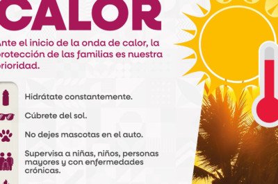 INICIA OLA DE CALOR EN MEXICALI ADVIERTE PROTECCIÓN CIVIL BC