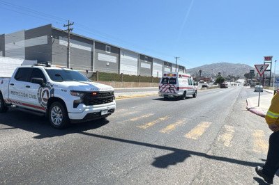 Cierran Blvd Esmeralda por operativo tras fuga de gas lp
