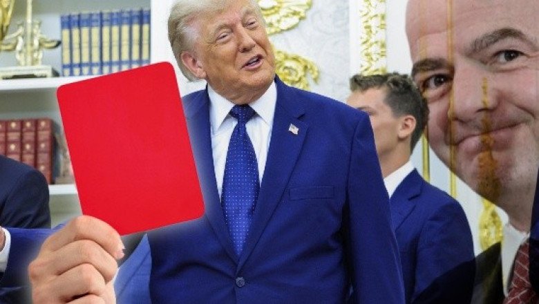 Trump confirma que pidió a Infantino una revisión por la tarjeta roja a Balogun