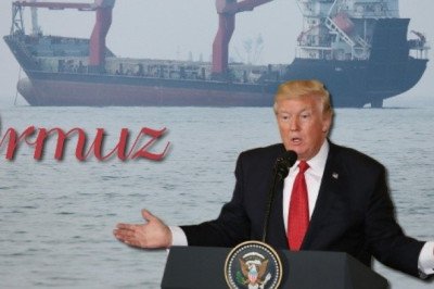 Trump asegura que EU administrará el estrecho de Ormuz