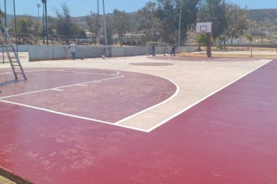 Interviene Ayuntamiento de Ensenada en 8 espacios deportivos
