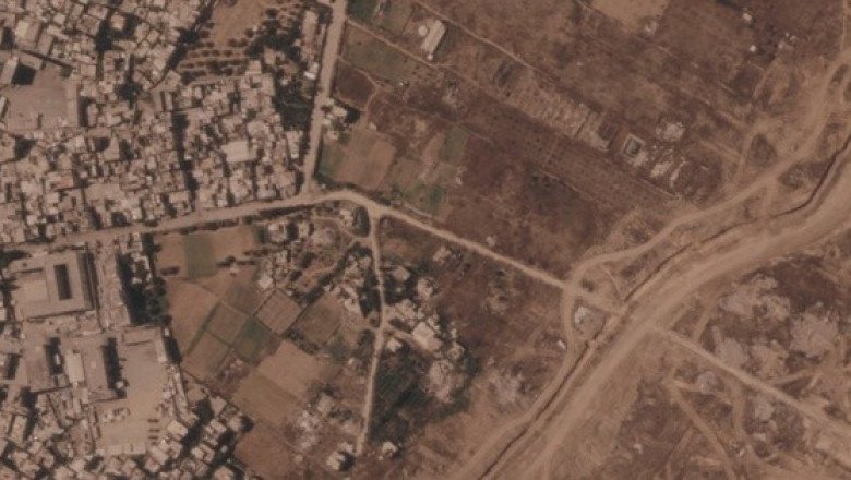 Israel construye una barrera de tierra dentro de Gaza y consolida su división