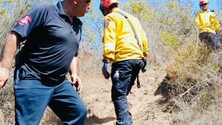 Atienden rescatistas reporte de persona inconsciente en Cañón Buena Vista
