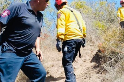Atienden rescatistas reporte de persona inconsciente en Cañón Buena Vista