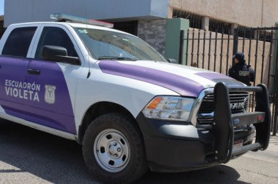 Escuadrón Violeta recata a menor de posible abuso sexual