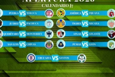 Calendario ACTUALIZADO de partidos de la J7 del Apertura 2026