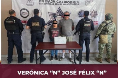 FESC segura a dos hombres armados en Maneadero