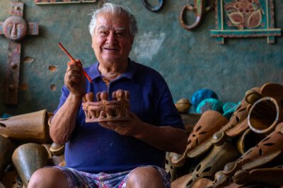 Círculos de amigos, artesanías inspiradas en la alfarería prehispánica