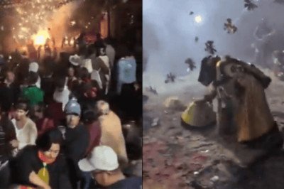 Viral: Se registra explosión por pirotecnia en fiesta patronal y se reportan 12 heridos (VIDEO)