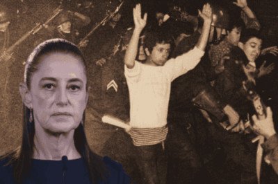 Sheinbaum conmemora la masacre estudiantil de Tlatelolco de hace 58 años