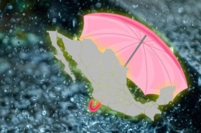 Huracán "Simón" y Frente Frío 2 provocarán lluvias en México este domingo
