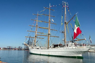 Velero Cuauhtémoc fue visitado por más de 24 mil personas en Ensenada