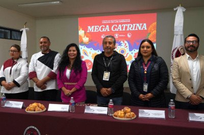 Universidad Vizcaya prepara la Mega Catrina; invitan a las familias ensenadenses a celebrar el Día de Muertos
