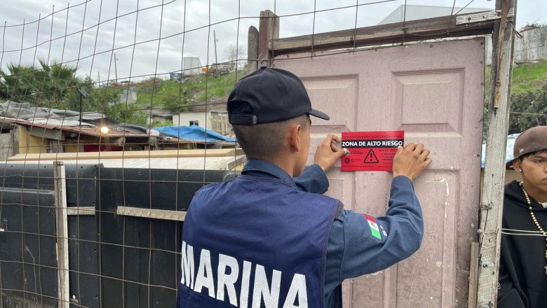 La Secretaría de Marina activa Fase de Prevención Plan Marina por el riesgos ante posibles lluvias en Ensenada